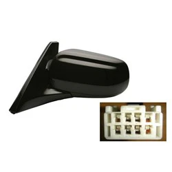 2000 Mazda Protege : Side View Mirror Painted - Image 3