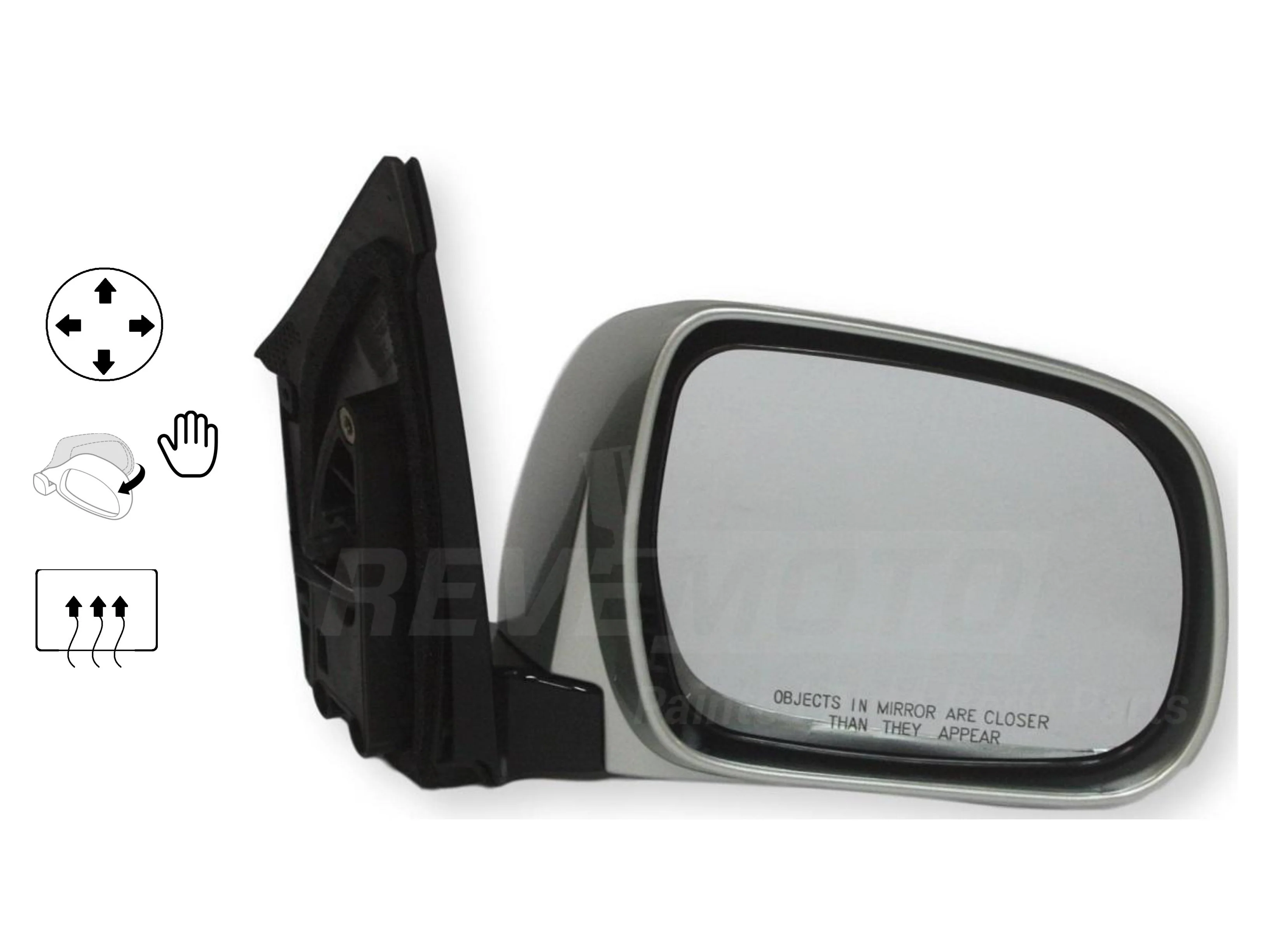 2006 Lexus RX400H : Side View Mirror Painted - Image 16