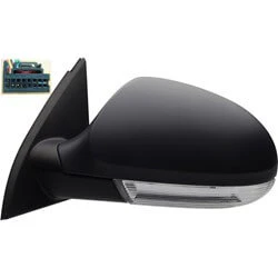 2006 Volkswagen Passat : Side View Mirror Painted (Left, Driver-Side) - Image 3
