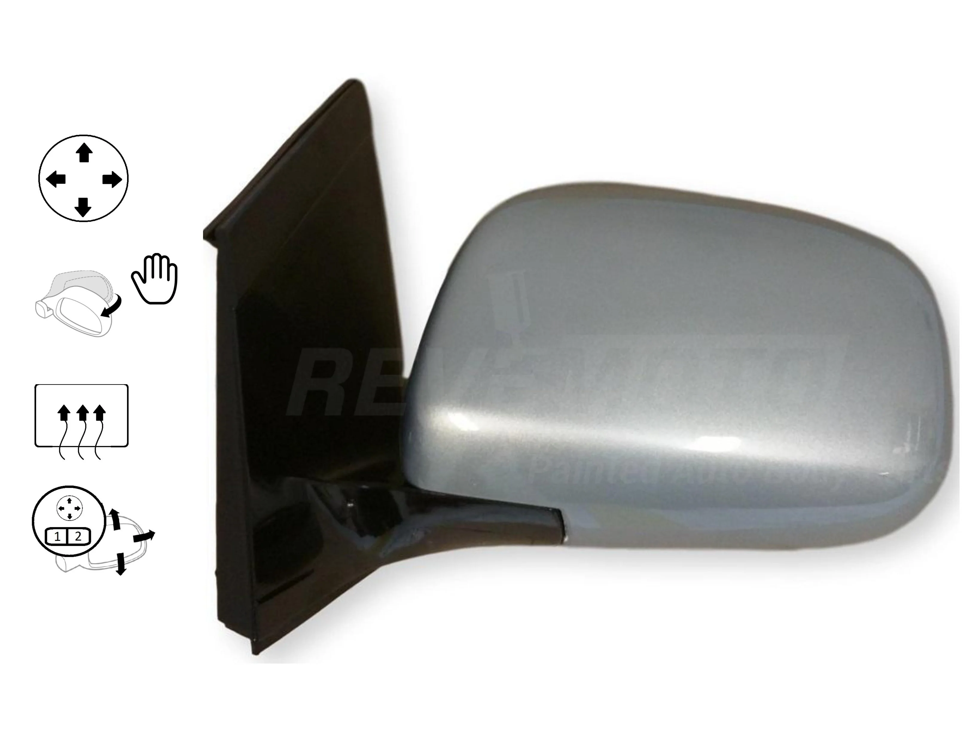 2008 Lexus RX400H : Side View Mirror Painted - Image 9
