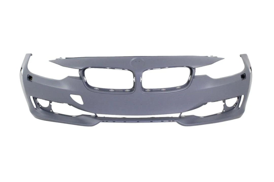 2012-2015 BMW 3-Series : Front Bumper Painted (Aftermarket | WITHOUT: Park Assist Sensor Holes) - Image 2