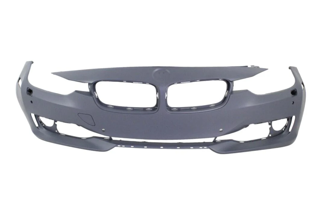 2012-2015 BMW 3-Series : Front Bumper Painted (Aftermarket | WITHOUT: Park Assist Sensor Holes) - Image 4