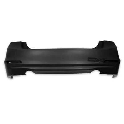 2014 BMW 3-Series : Rear Bumper Painted (Sedan | WITHOUT:  Park Assist Sensor Holes, Molding Holes) - Image 2