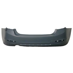 2014 BMW 3-Series : Rear Bumper Painted (Sedan | WITH: Molding Holes) - Image 2