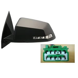 2009-2017 GMC Acadia : Side View Mirror Painted (OEM | WITHOUT: Power Folding) - Image 6