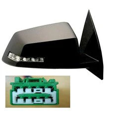 2009-2017 GMC Acadia : Side View Mirror Painted (OEM | WITHOUT: Power Folding) - Image 7
