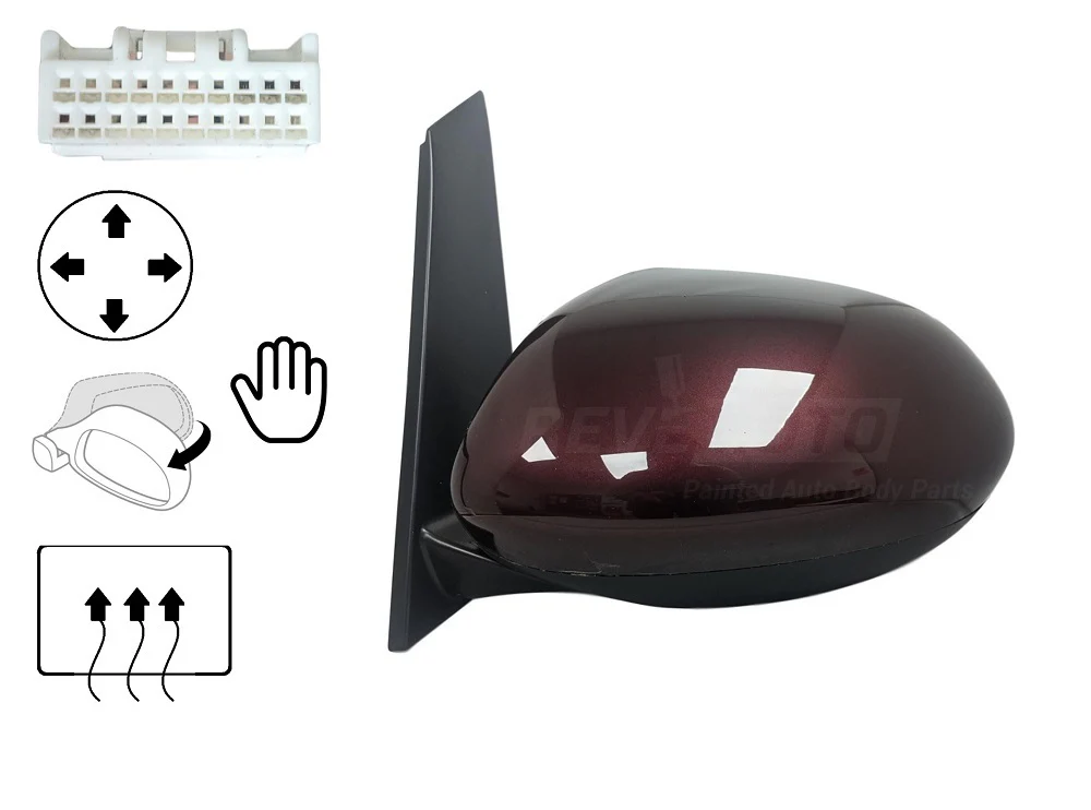 2014 Honda Odyssey : Side View Mirror Painted - Image 10