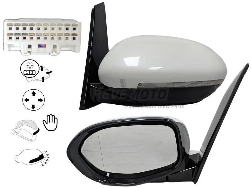 2014 Honda Odyssey : Side View Mirror Painted - Image 7