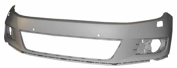 2014 Volkswagen Tiguan : Front Bumper Painted - Image 4
