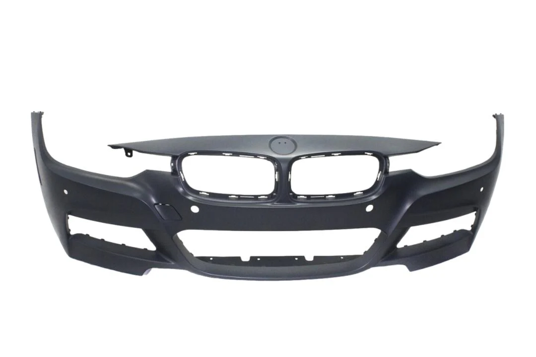 2013-2018 BMW 3-Series : Front Bumper Painted (OEM | WITH M-Package; Camera | WITHOUT Headlight Washer Holes) - Image 2