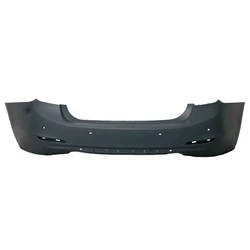 2015 BMW 3-Series : Rear Bumper Painted (Sedan | WITH: Molding Holes | WITHOUT: Park Assist Sensor Holes) - Image 2