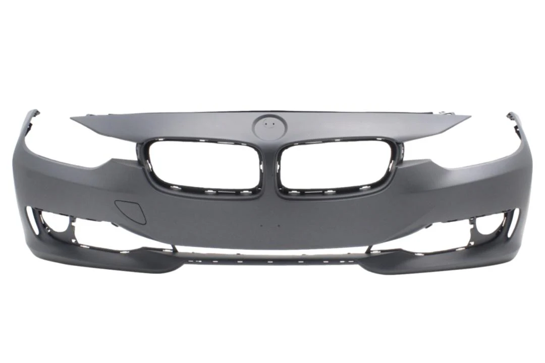2012-2015 BMW 3-Series : Front Bumper Painted (WITH: Molding Holes | WITHOUT: 2 Park Assist Sensor Holes) - Image 2