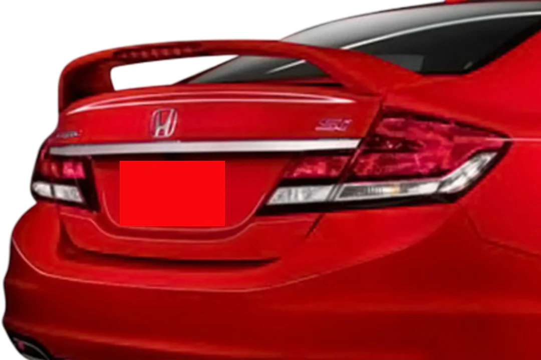 2013 Honda Civic : Spoiler Painted - Image 4