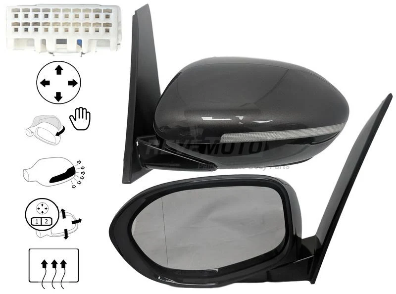 2015 Honda Odyssey : Side View Mirror Painted - Image 10