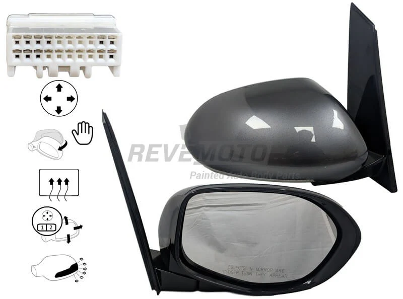 2015 Honda Odyssey : Side View Mirror Painted - Image 3