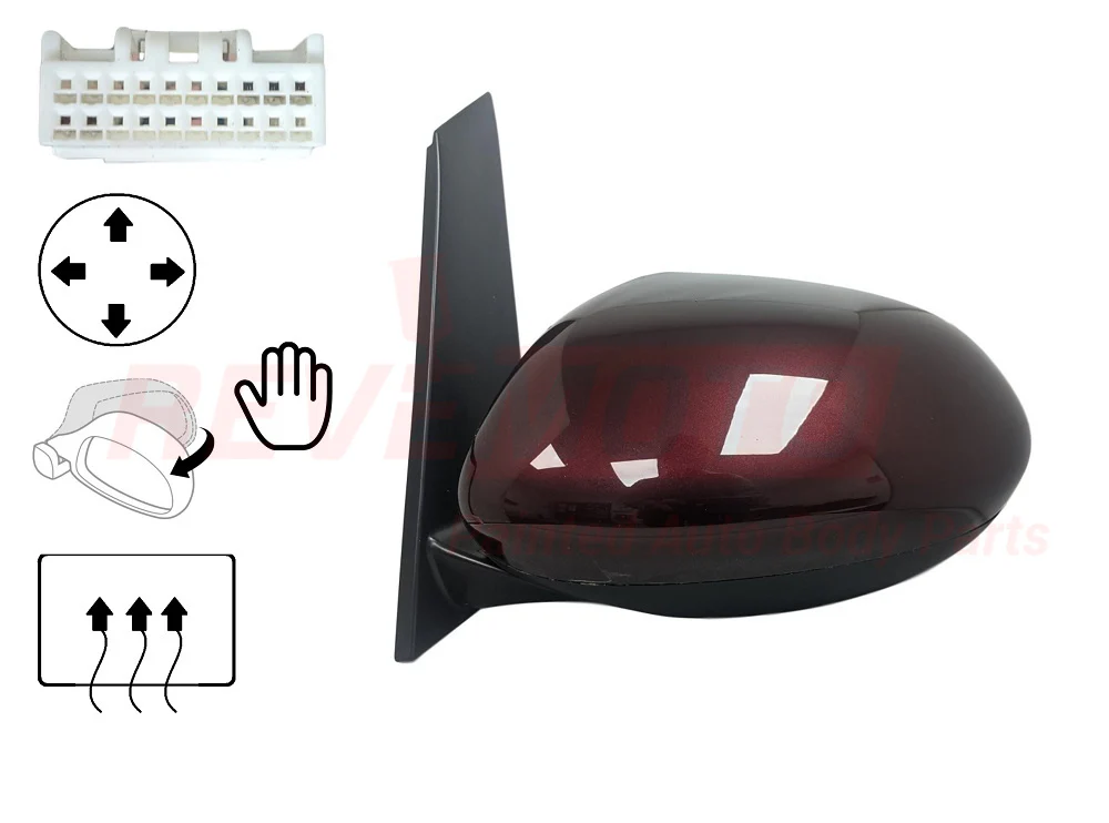 2015 Honda Odyssey : Side View Mirror Painted - Image 6