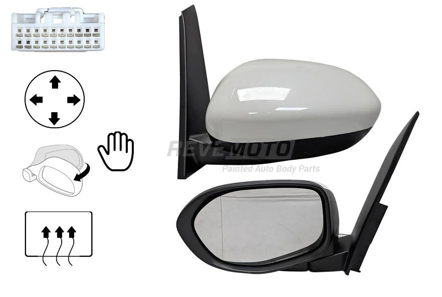 2015 Honda Odyssey : Side View Mirror Painted - Image 8