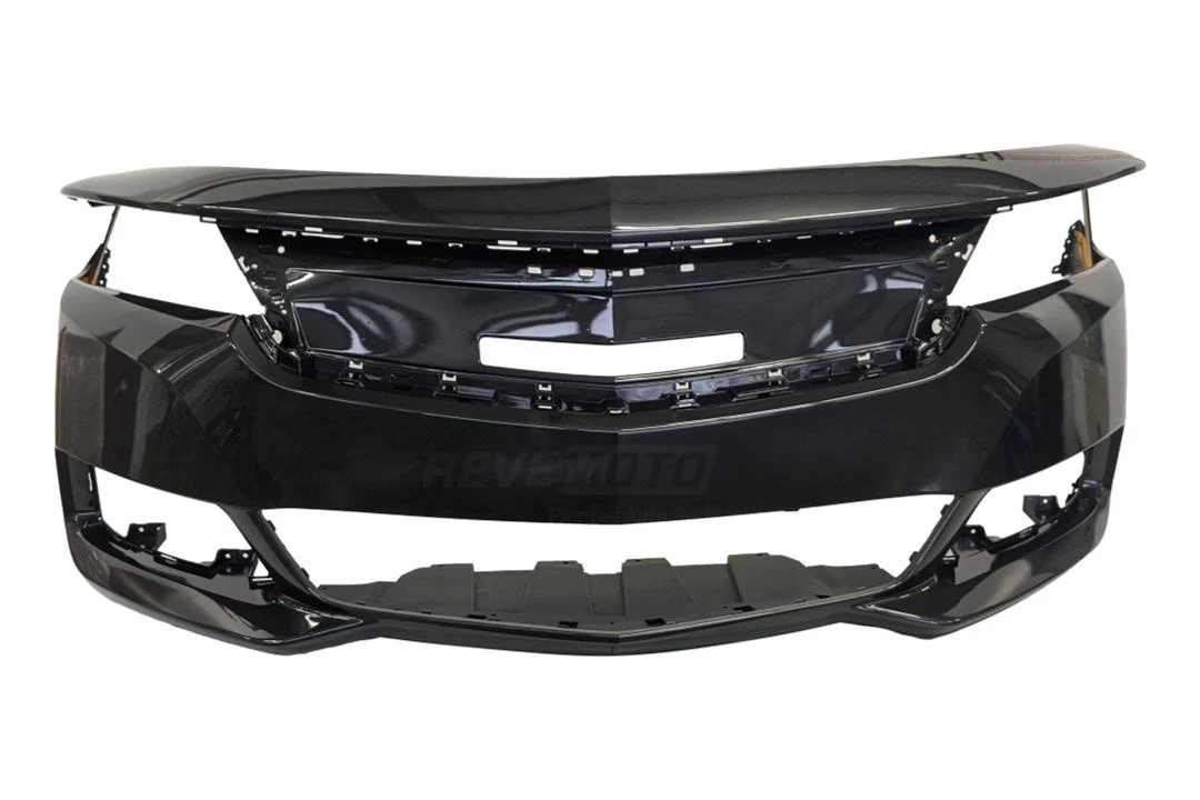 2014-2019 Chevrolet Impala : Front Bumper Painted (New Body Style | WITH: Active Shutter | WITHOUT: Adaptive Cruise) - Image 3