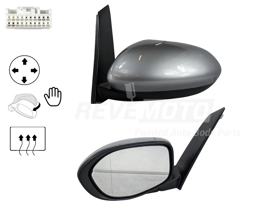 2016 Honda Odyssey : Side View Mirror Painted - Image 3