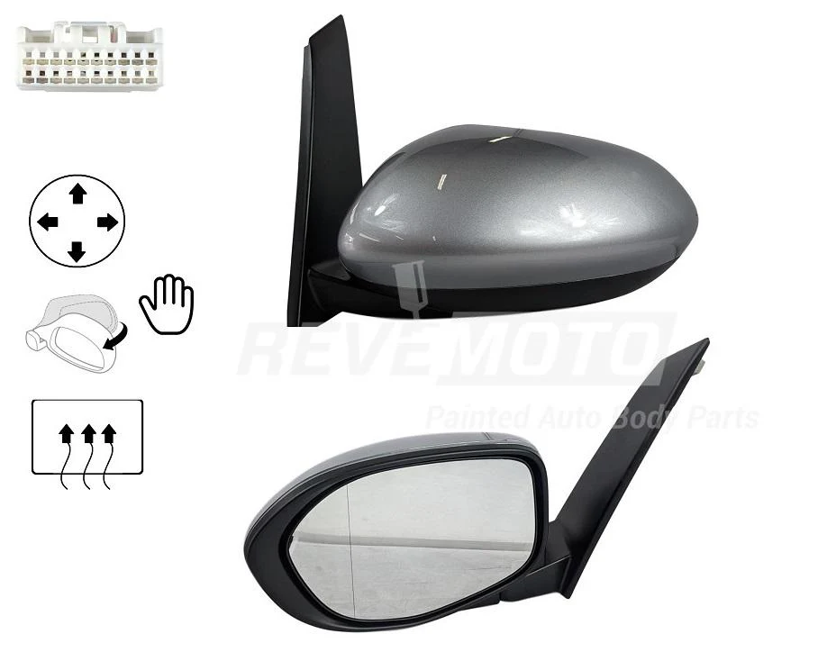 2016 Honda Odyssey : Side View Mirror Painted - Image 5