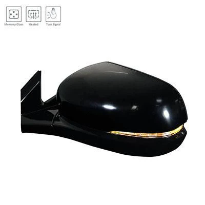 2016 Honda Pilot : Side View Mirror Painted (Left, Driver-Side) - Image 3
