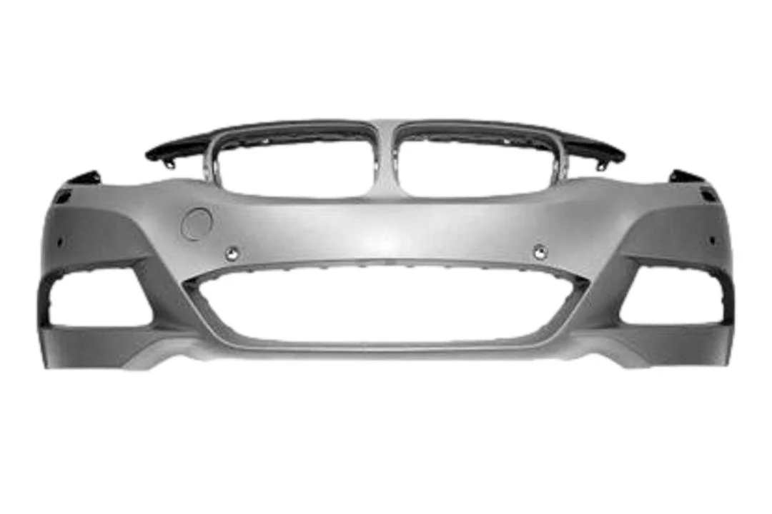 2014-2019 BMW 3-Series GT : Front Bumper Painted (Aftermarket | WITH: M-Package; Head Light Washer Holes | WITHOUT: Park Assistant Holes) - Image 3