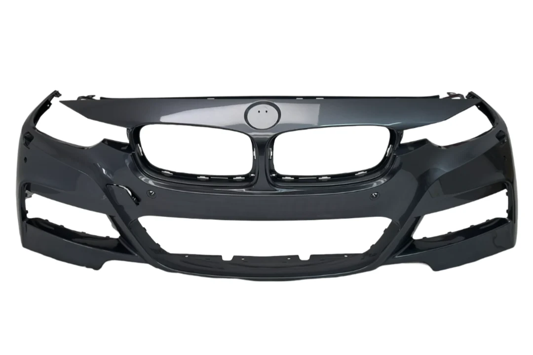 2013-2018 BMW 3-Series : Front Bumper Painted (Aftermarket | WITH M-Package; Headlight Washer | WITHOUT Camera) - Image 5