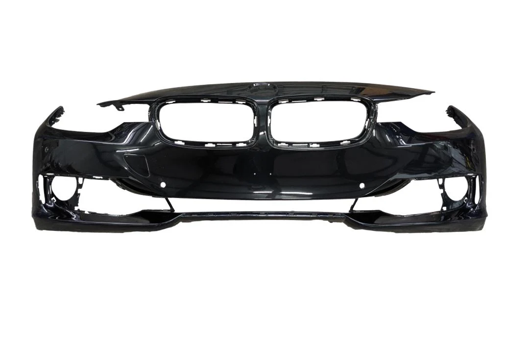 2013-2018 BMW 3-Series : Front Bumper Painted (Aftermarket | WITH M-Package; Camera | WITHOUT Headlight Washer Holes) - Image 2