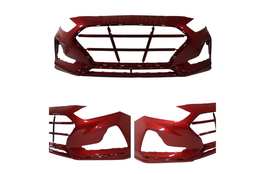 2018-2019 Hyundai Sonata : Front Bumper Painted - Image 6